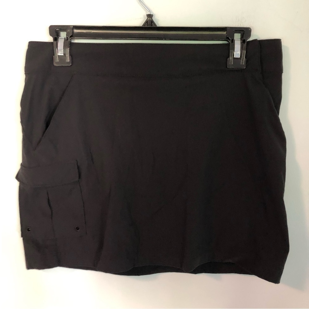 Columbia Black Mini Skort Size